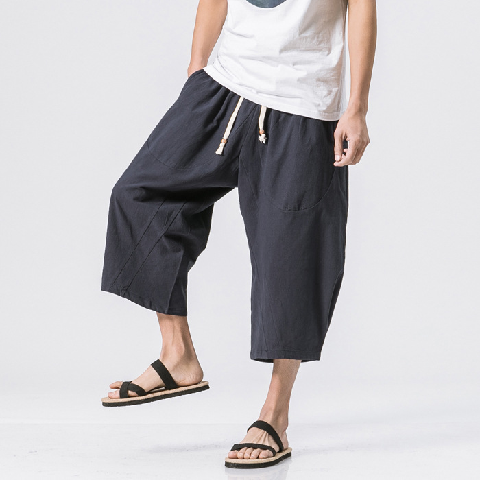 Ethnic Fashion Men - Pantaloni Estivi da Uomo Nuovo Stile,