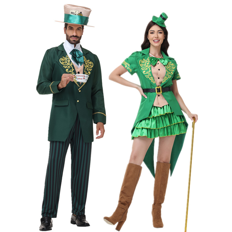 Ethnic Fashion Men - Costume da Fata Verde per San