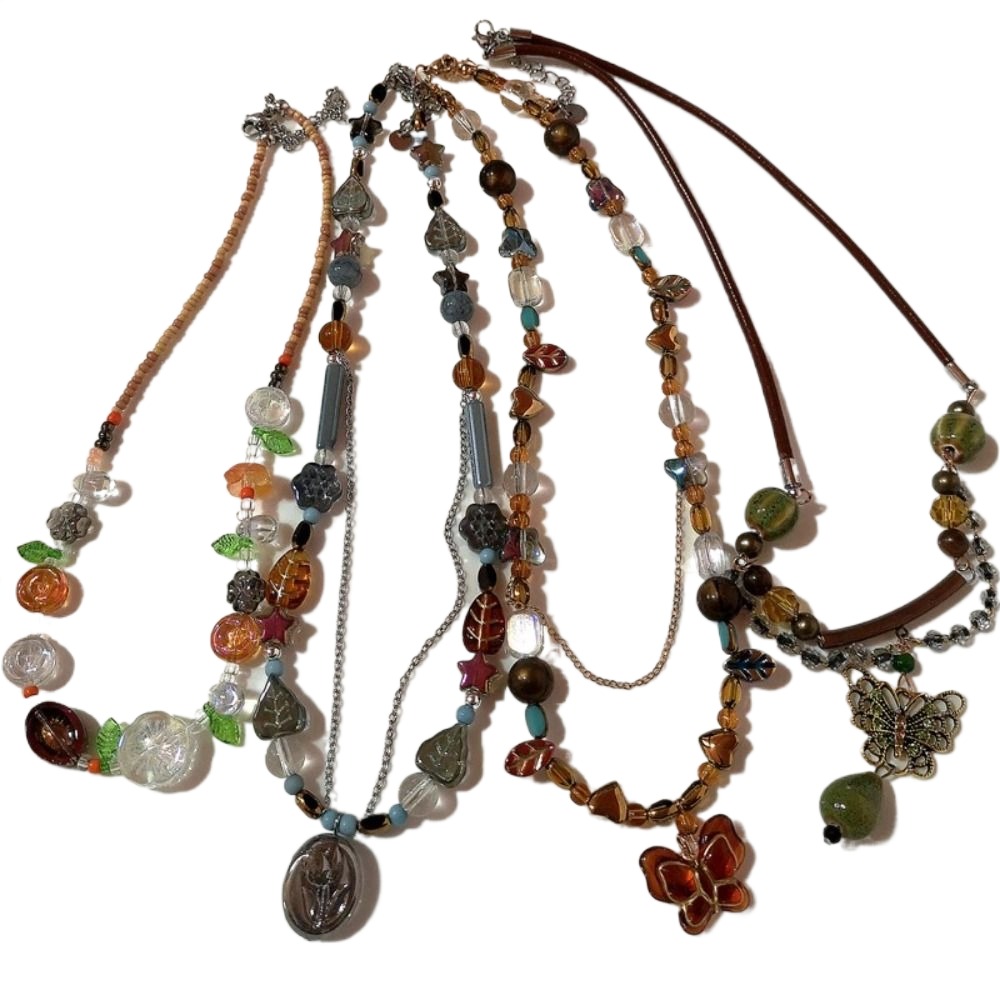 Collana di perline di moda del - Y2K Ethnic Fashion recensione e prezzo