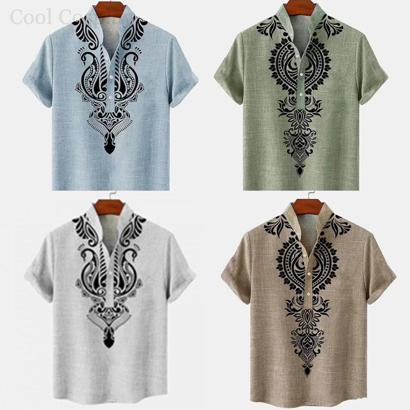 Camicia Henley Retrò da Uomo c - Ethnic Fashion Men recensione e prezzo