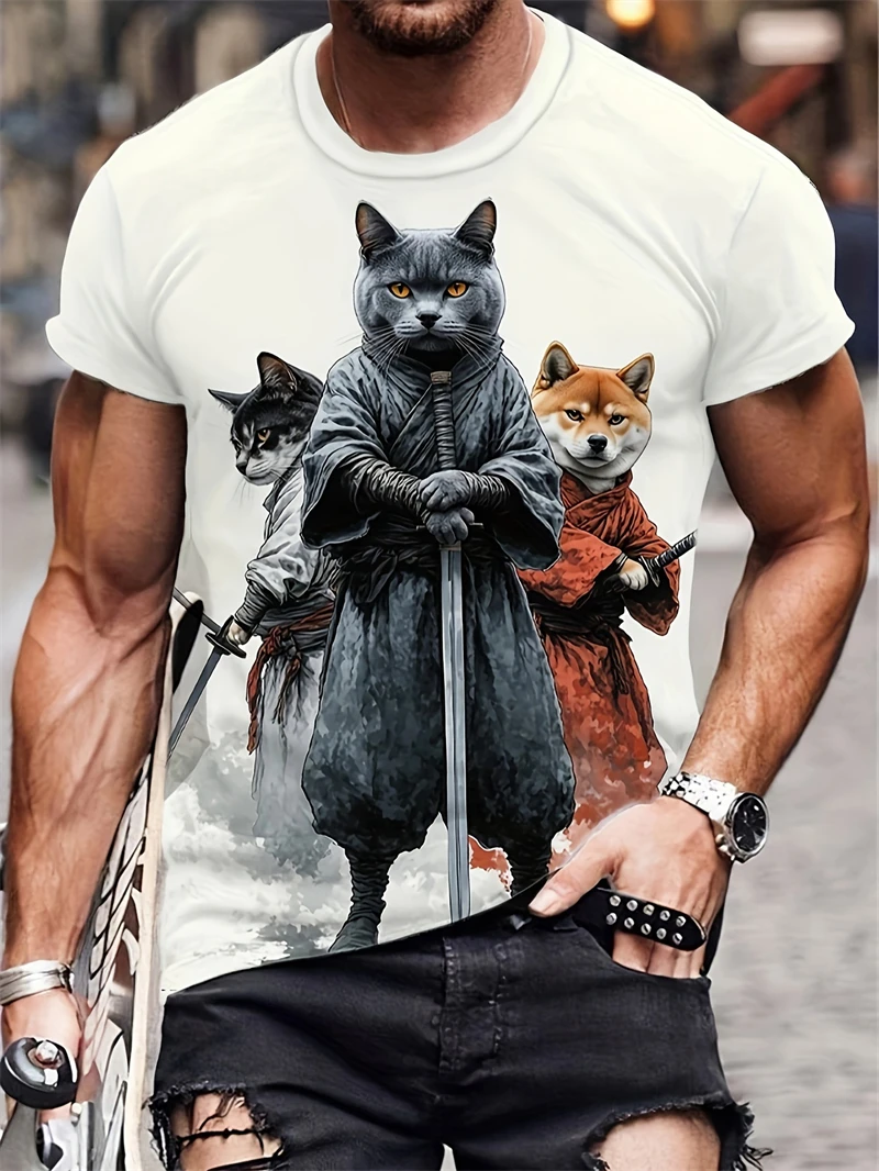 T-Shirt da Uomo con Stampa Tri - Ethnic Wear Men'S Fashion recensione e prezzo