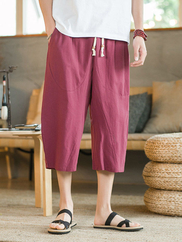 Pantaloncini Larghi in Cotone  - Ethnic Fashion Men recensione e prezzo
