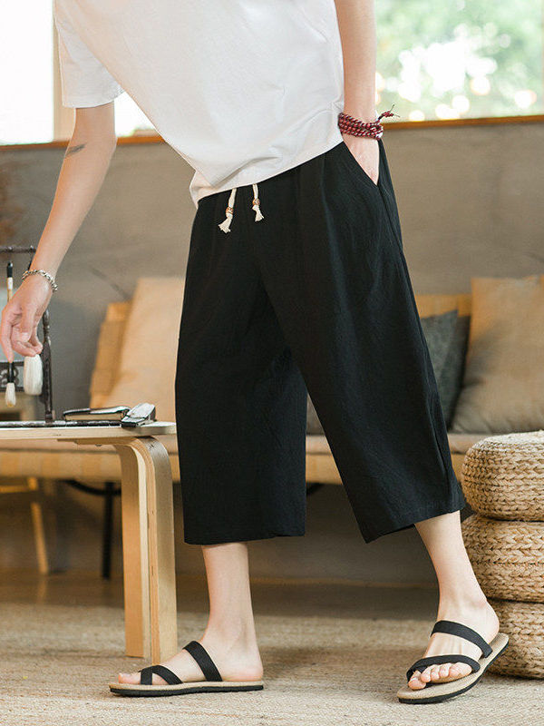 Pantaloncini Larghi in Cotone  - Ethnic Fashion Men recensione e prezzo