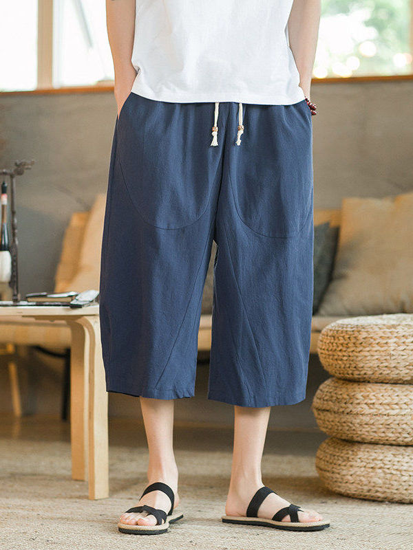 Pantaloncini Larghi in Cotone  - Ethnic Fashion Men recensione e prezzo