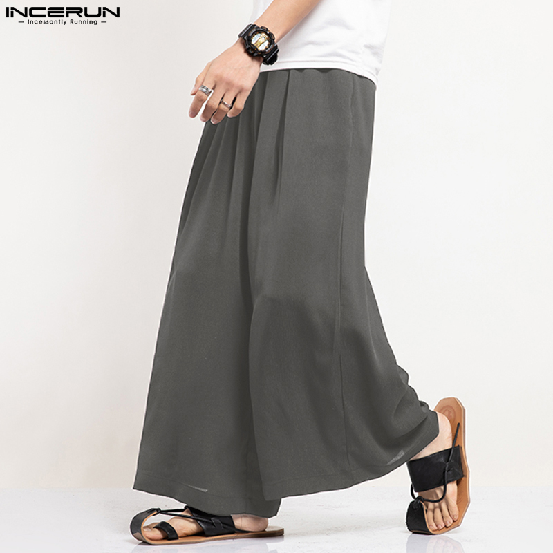 INCERUN Uomini Pantaloni A Gam - Ethnic Fashion Men recensione e prezzo