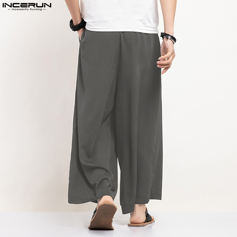 INCERUN Uomini Pantaloni A Gam - Ethnic Fashion Men recensione e prezzo