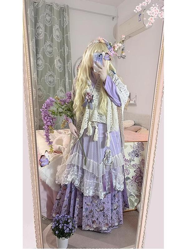 Set Hanbok Viola Stile Lolita  - Hanbok Modern Set recensione e prezzo