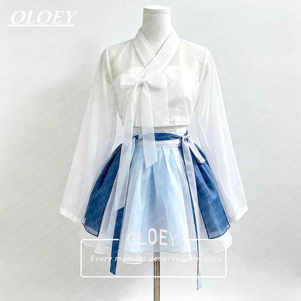 OLOEY Abito Moderno Corto per  - Hanbok Modern Set recensione e prezzo